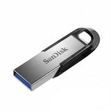 SanDisk Ultra Flair Flash Drive - 128GB / Up to 150 MB/s / USB 3.0 / Black and Silver