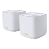 ASUS ZenWiFi AX Mini XD4 - AX1800 Wireless Whole-Home Mesh WiFi 6 System 2 Pack - White
