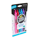 Crayola 6 CT TAKE NOTE WASHABLE GEL PENS