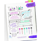 Crayola 6 CT TAKE NOTE WASHABLE GEL PENS