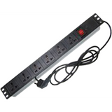 6 Way Pdu Universal Input Plug Rack Mount Type-Power Tools-Other-Star Light Kuwait