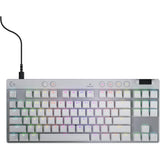Logitech Pro X Tkl Rapid Wired Gaming Keyboard - White - Linear