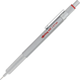 Rotring 600 Mechanical Pencil- 0.5 Mm- Silver