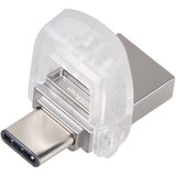 محرك أقراص فلاش Kingston Data Traveler Duo3C USB 3.0/3.1 + Type-C بسعة 128 جيجابايت