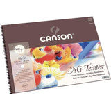 Canson Mi-Teintes Spiral Pastel Paper Pad (32 X 41Cm) 16 Sheets