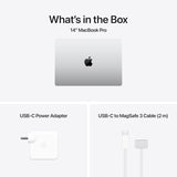 Apple MacBook Pro - 14.2" / M4 Max / 14-Core CPU / 32-Core GPU / 36GB RAM / 1TB SSD / Arb/Eng / Silver / 1YW