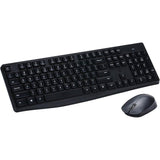 لوحة مفاتيح وماوس لاسلكيان من HP طراز CS10 - أسود