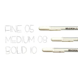 Sakura Gelly White 10-Set Of 2 Piece