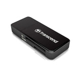 قارئ بطاقات Transcend TS-RDF5K USB 3.1 SDHC/SDXC/MicroSDHC/SDXC - أسود