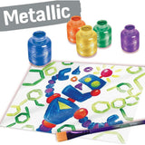 Crayola 6CT WASHABLE METALLIC PAINT