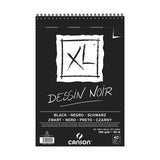 وسادة ورق كانسون Xl Dessin Noir باللون الأسود