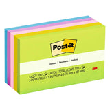 Post-It Ultra Colours 3X5 5 Pads/Pack
