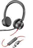 HP HP Poly Blackwire 8225 Stereo USB-C Headset - USB-C/A Adapter
