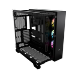 علبة كمبيوتر Corsair iCue Link 6500X RGB متوسطة الحجم، لون أسود