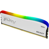 ذاكرة Kingston 8GB DDR4 3200Mhz Fury Beast RGB RAM لأجهزة الكمبيوتر المكتبية (Kf432C16Bba/8)