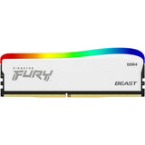 ذاكرة Kingston 8GB DDR4 3200Mhz Fury Beast RGB RAM لأجهزة الكمبيوتر المكتبية (Kf432C16Bba/8)