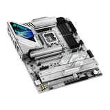 لوحة أم Asus ROG Strix Z890-A للألعاب، تدعم واي فاي 7 وذاكرة DDR5، لون أبيض