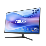 شاشة ألعاب Asus Vu249Cfe-B مقاس 24 بوصة، 100 هرتز، FHD، IPS، بتقنية حماية العين، لون أسود