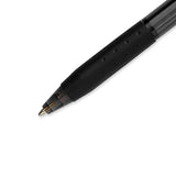 أقلام حبر جاف قابلة للسحب من نوع Paper Mate Inkjoy 300Rt (أسود، 12 قلمًا)