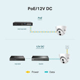 كاميرا TP-Link (VIGI C440I) VIGI 4MP IR Turret Network Camera - 4 ميجابكسل (2560 × 1440) / LAN