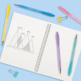 Paper Mate Flexgrip Ultra Pastel Ballpoint Pens (Blue Ink, 5 Count)