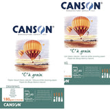 Canson - C À Grain Drawing, Natural White, 30 Sheets, Set Of 2Pc