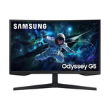 Samsung 27" Odyssey G5 G55C Curved Gaming Monitor - 27.0" VA QHD / 1MPRT / Up to 165Hz / Black - Gaming Monitor