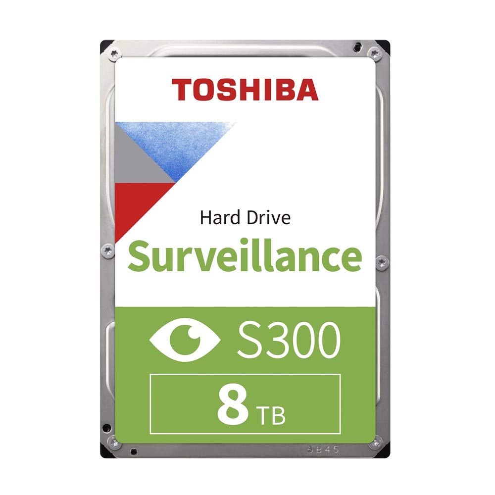 8Tb Toshiba S300 Video Streaming Hard Drive For Surveillance Dvr/Nvr (Hdwt380Uzsva)-Ssd-Toshiba-Star Light Kuwait