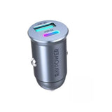 Ravpower pd pioneer 65w 2-port gan car charger, rp-vc1013 - grey