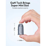 Ravpower pd pioneer 65w 2-port gan car charger, rp-vc1013 - grey