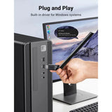 UGreen AC650 High-Gain Dual Band Wireless USB Adapter - Black