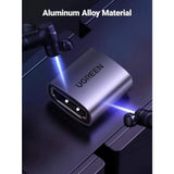 محول UGREEN HDMI أنثى إلى أنثى (أسود) 20107