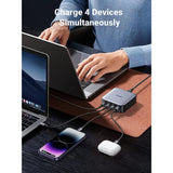 UGreen Nexode 100W GaN USB-C Four Port Desktop Charger
