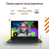 Asus VivoBook (E1404FA-NK185W) AMD Ryzen 5-7520U 8GB Ram 512GB SSD AMD Radeon Graphics 14" FHD - Black