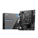 لوحة أم MSI Pro H610M-E DDR5 سوداء