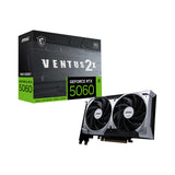 Msi Geforce Rtx 5060 8Gb Ventus 2X Oc Graphic Card Black