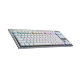 Logitech G915 X Lightspeed Tkl Wireless Gaming Keyboard - White - Tactile