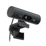 Logitech Brio 505 Wired USB-C Business FHD 1080p Webcam With Dual Noise-Reducing Microphones - Graphite