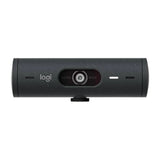 Logitech Brio 505 Wired USB-C Business FHD 1080p Webcam With Dual Noise-Reducing Microphones - Graphite