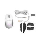 ماوس الألعاب السلكي Cooler Master MM731 Hybrid RGB باللون الأبيض