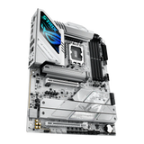لوحة أم Asus ROG Strix Z890-A للألعاب، تدعم واي فاي 7 وذاكرة DDR5، لون أبيض