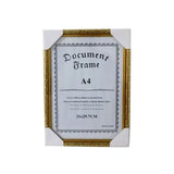 A4 Bronze With Corner Protection Document Frames Holder Wall Display