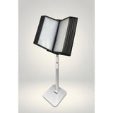 A4 Vertical Reading Rack Plastic Iron Black