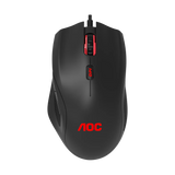 AOC GM200B RGB Wired Gaming Mouse - Black