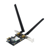 محول واي فاي 6 ثنائي النطاق من ASUS (PCE-AX3000) بتقنية PCI-E - 5 جيجاهرتز (2402 ميجابت في الثانية) / PCI-E