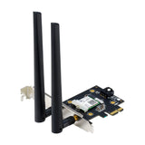 محول واي فاي 6 ثنائي النطاق من ASUS (PCE-AX3000) بتقنية PCI-E - 5 جيجاهرتز (2402 ميجابت في الثانية) / PCI-E