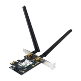 ASUS PCE-BE6500 WiFi 7 PCI-E Adapter With 2 External Antennas