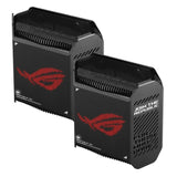 جهاز توجيه ألعاب ASUS ROG Rapture (GT6 AX10000) ثلاثي النطاق بتقنية WiFi 6 - 5 جيجاهرتز (4804 ميجابت في الثانية) / USB 3.2 من الجيل الأول / منفذ WAN جيجابت / منفذ LAN جيجابت (عبوة من قطعتين)