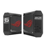 جهاز توجيه ألعاب ASUS ROG Rapture (GT6 AX10000) ثلاثي النطاق بتقنية WiFi 6 - 5 جيجاهرتز (4804 ميجابت في الثانية) / USB 3.2 من الجيل الأول / منفذ WAN جيجابت / منفذ LAN جيجابت (عبوة من قطعتين)