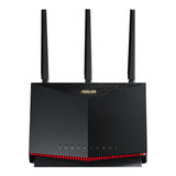 راوتر ألعاب ASUS (RT-AX86S) AX5700 ثنائي النطاق بتقنية WiFi 6 - 5 جيجاهرتز (4804 ميجابت في الثانية) / USB 3.2 / منفذ WAN جيجابت / منفذ LAN جيجابت